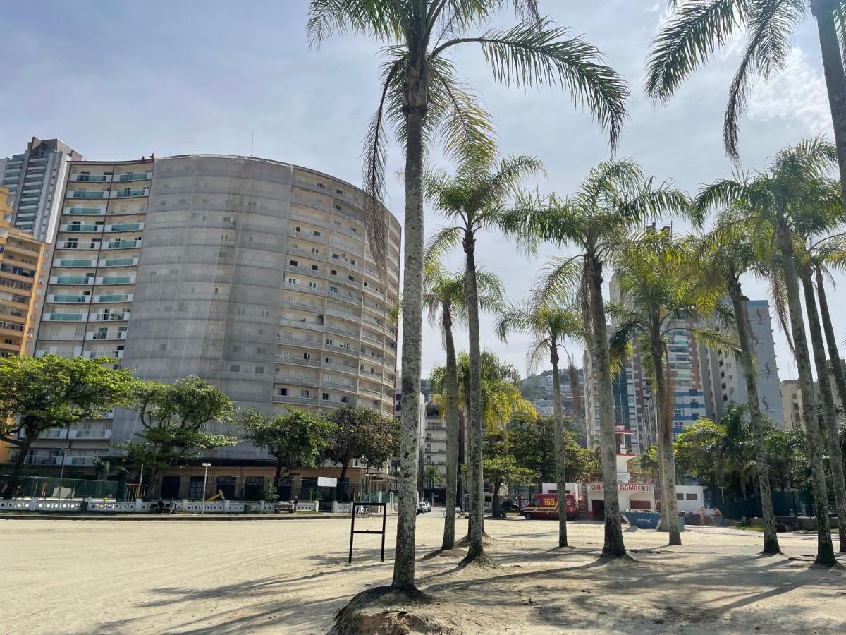 Pe Na Areia Em Santos! Que Vista Mar! Διαμέρισμα Σάντος Εξωτερικό φωτογραφία