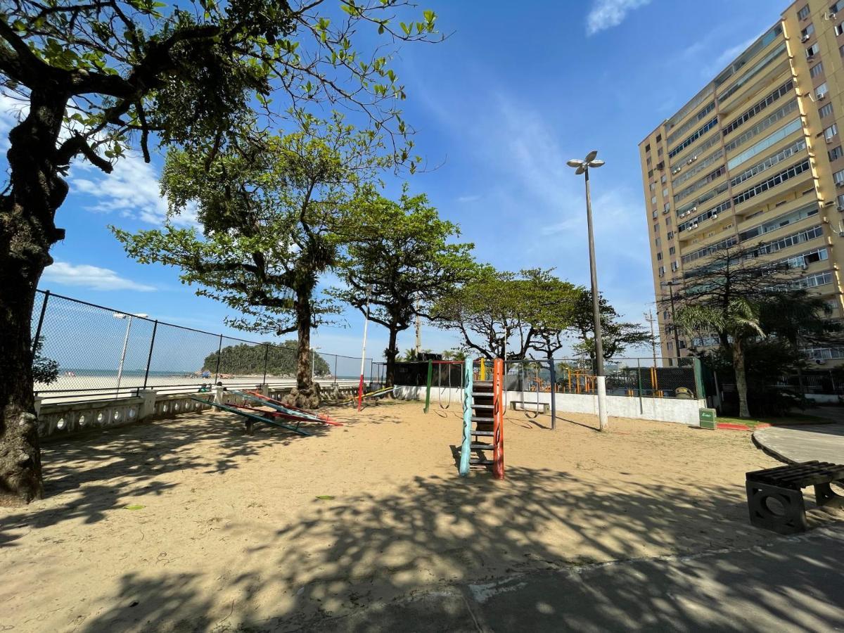 Pe Na Areia Em Santos! Que Vista Mar! Διαμέρισμα Σάντος Εξωτερικό φωτογραφία