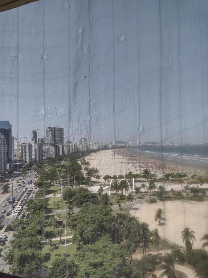 Pe Na Areia Em Santos! Que Vista Mar! Διαμέρισμα Σάντος Εξωτερικό φωτογραφία